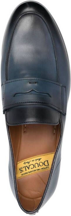 Doucal's calf-leather loafers Black
