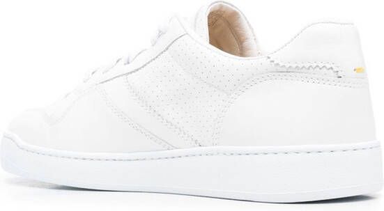 Doucal's calf-leather low-top sneakers White