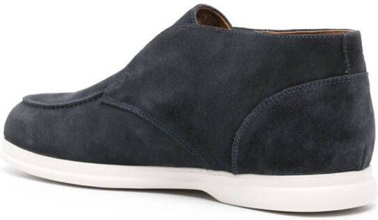 Doucal's Chukka suede loafers Blue