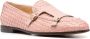 Doucal's double-buckle woven loafers Pink - Thumbnail 2