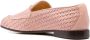Doucal's double-buckle woven loafers Pink - Thumbnail 3