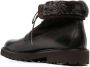 Doucal's fur-trim ankle boots Brown - Thumbnail 3