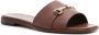 Doucal's horsebit-detail leather sandals Brown - Thumbnail 2