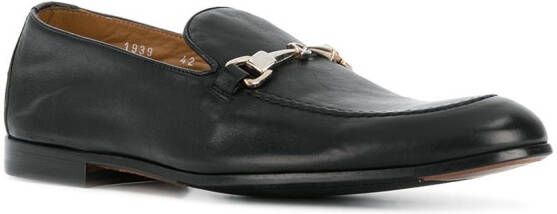 Doucal's horsebit loafers Black