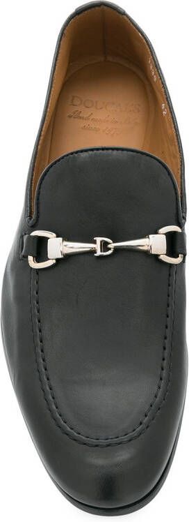 Doucal's horsebit loafers Black