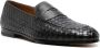 Doucal's interwoven-design leather loafers Black - Thumbnail 2