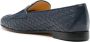 Doucal's interwoven leather loafers Blue - Thumbnail 3