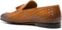 Doucal's interwoven leather loafers Brown - Thumbnail 3