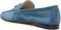 Doucal's knot-detail suede loafers Blue - Thumbnail 3