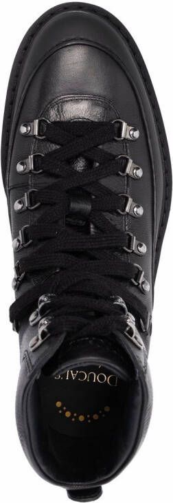 Doucal's lace-up ankle boots Black