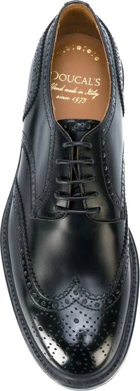Doucal's lace-up brogues Black