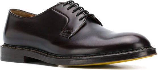 Doucal's lace-up Derby shoes Brown