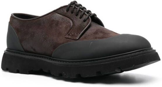 Doucal's lace-up derby shoes Brown