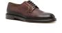 Doucal's lace-up leather Derby shoes Brown - Thumbnail 2