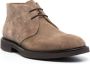 Doucal's lace-up suede derby shoes Brown - Thumbnail 2