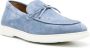 Doucal's lace-up suede loafers Blue - Thumbnail 2