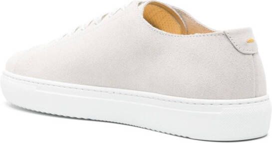 Doucal's lace-up suede sneakers Neutrals