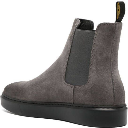 Doucal's leather Chelsea ankle boots Grey
