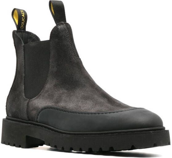 Doucal's leather chelsea boots Grey