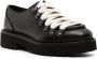 Doucal's leather lace-up shoes Black - Thumbnail 2