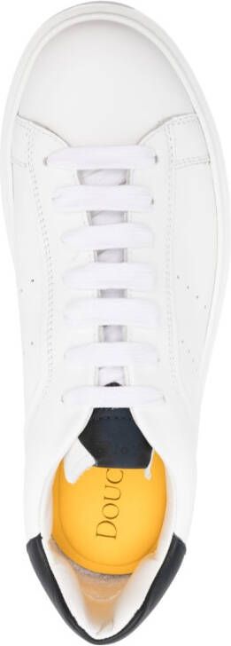 Doucal's leather low-top sneakers White