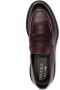 Doucal's leather penny loafers Purple - Thumbnail 4