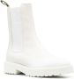 Doucal's mid-calf leather boots White - Thumbnail 2