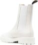 Doucal's mid-calf leather boots White - Thumbnail 3