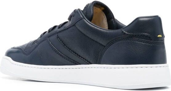Doucal's panelled low-top sneakers Blue