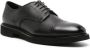 Doucal's pebbled leather Derby shoes Black - Thumbnail 2