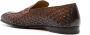 Doucal's penny-slot woven leather loafers Brown - Thumbnail 3