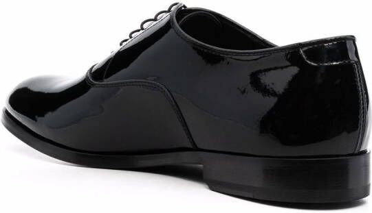 Doucal's pointed toe loafers Black