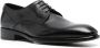 Doucal's polished-finish leather derby shoes Black - Thumbnail 2