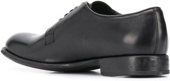 Doucal's leather Derby shoes Black