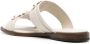 Doucal's round-toe leather slides Neutrals - Thumbnail 3