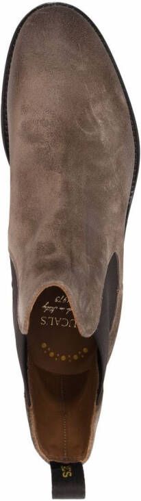 Doucal's side-panelled ankle boots Brown