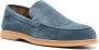 Doucal's slip-on suede loafers Blue - Thumbnail 2