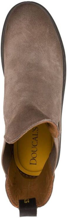 Doucal's suede Chelsea ankle boots Brown