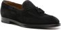 Doucal's tassel-detail calf-suede loafers Black - Thumbnail 2