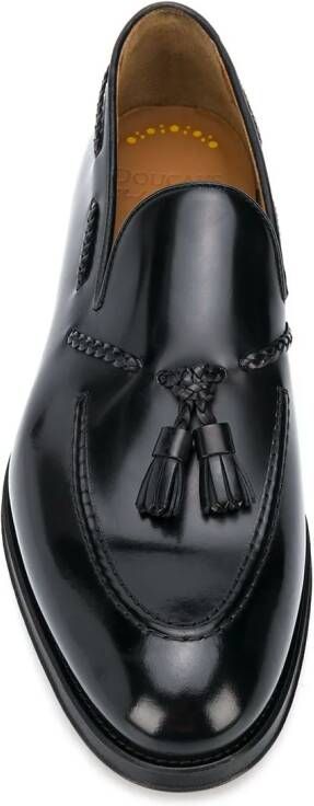 Doucal's tassel detail loafers Black