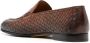 Doucal's woven leather penny loafers Brown - Thumbnail 3