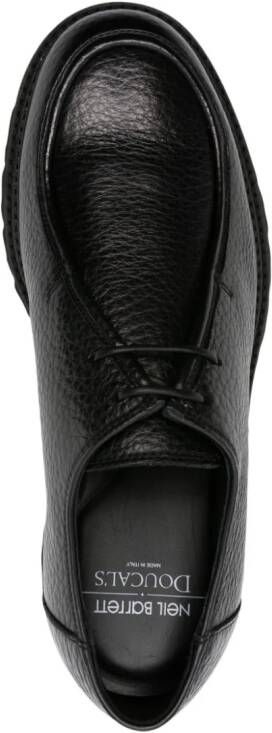 Doucal's x Neil Barrett chuncky sole leather loafer Black