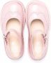 Douuod Kids contrast-stitching leather ballerinas Pink - Thumbnail 3
