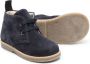 Douuod Kids lace-up suede boots Blue - Thumbnail 2