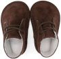 Douuod Kids lace-up suede boots Brown - Thumbnail 3