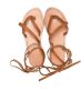 Douuod Kids strap detailed sandals Brown - Thumbnail 3