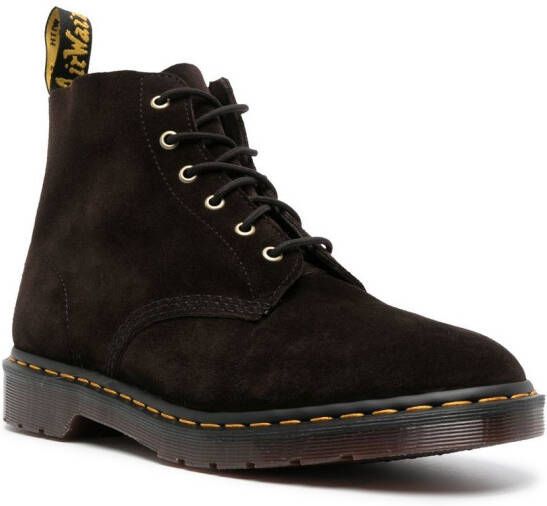 Dr. Martens 101 Ben Repello Suede boots Brown