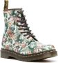 Dr. Martens 1460 floral-print leather boots White - Thumbnail 2