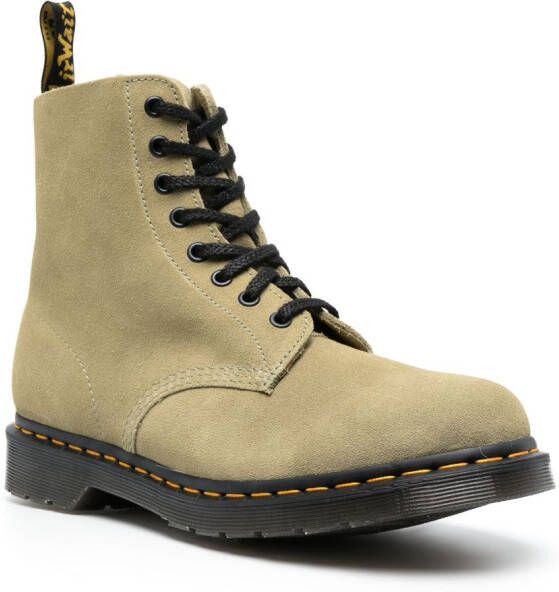 Dr. Martens 1460 Pascal suede boots Green