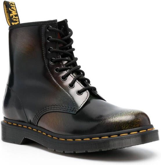 Dr. Martens 1460 Pride leather lace-up boots Black